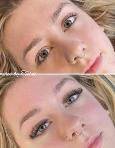 Lashes Before & After